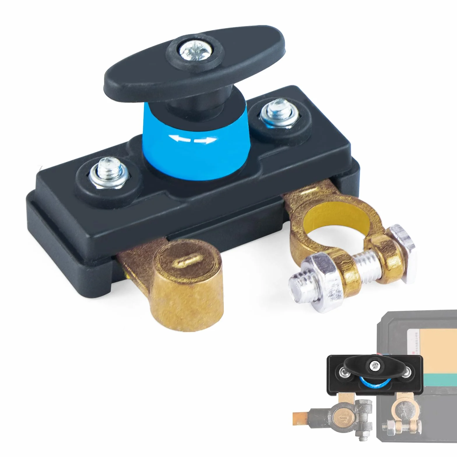 Stacca Batteria 12V 24V, Stacca Batteria per Auto, Stacca Batteria Moto Interruttore 12V Scollegamento della Batteria Accessori per l'interruzione di Corrente per Camion Camper Barca ATV