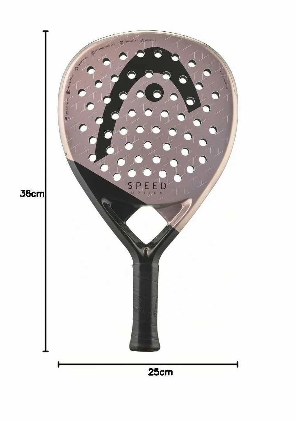 HEAD Speed Padel Racchetta Paddle Series Pro Pro X Motion Elite