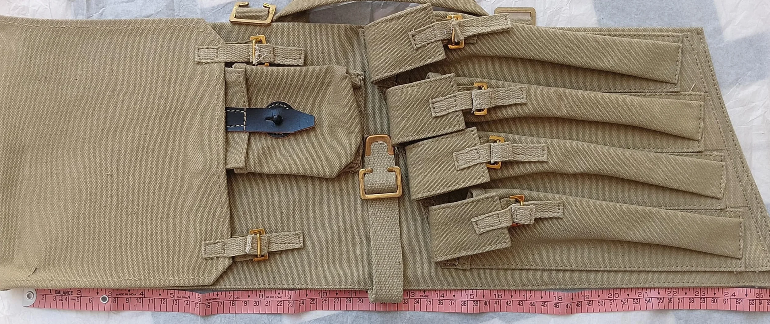 Sten Gun British WWII Paratrooper Bag Carry Case - Reproduction