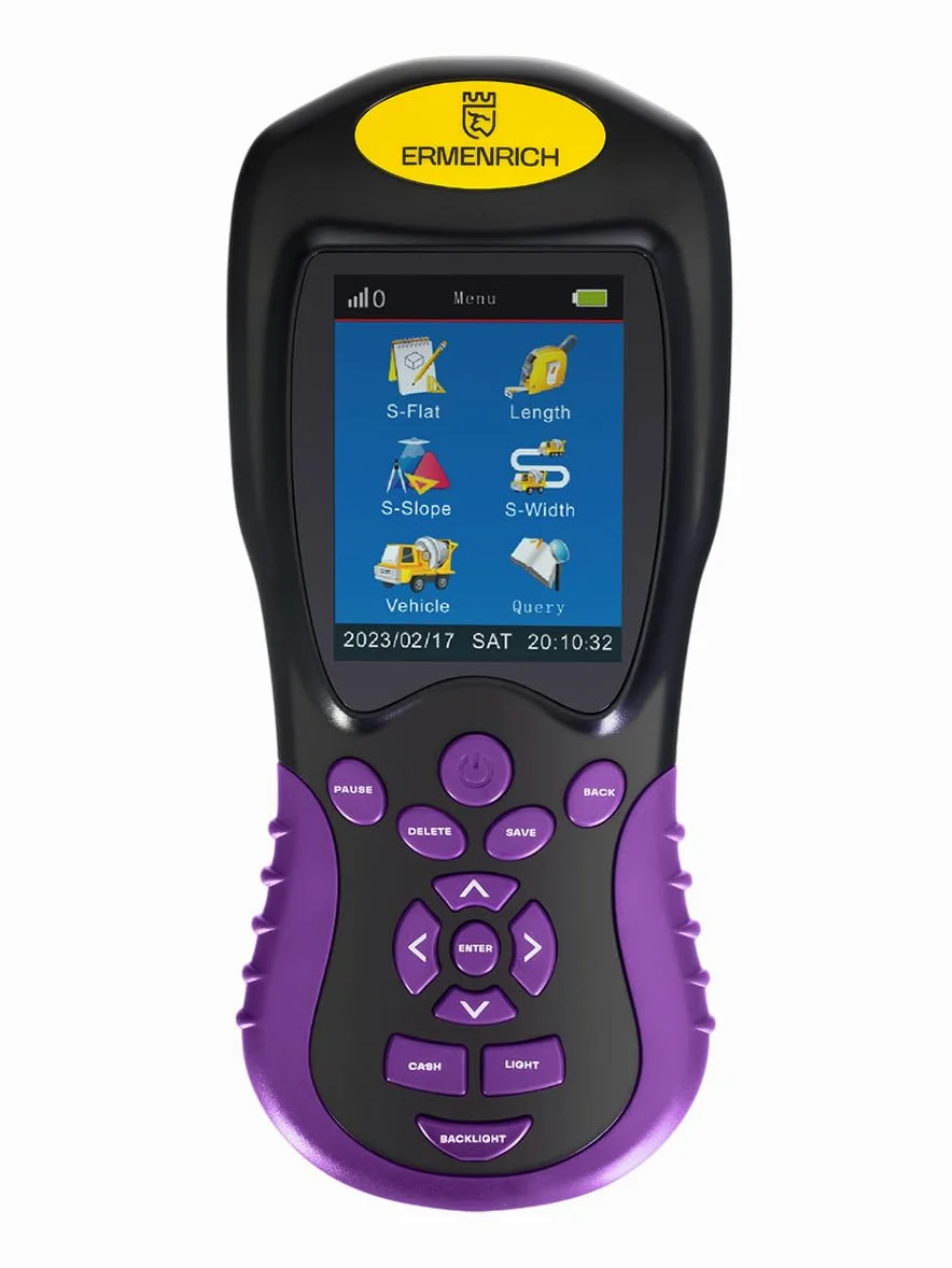 Reel BD30 Misuratore Superficie GPS Terreno Portatile per Agricoltura Foresta Campo Lago Area Lunghezza Calcolo Prezzo Modalità Automatica Manuale Memoria Display Batteria Ricaricabile