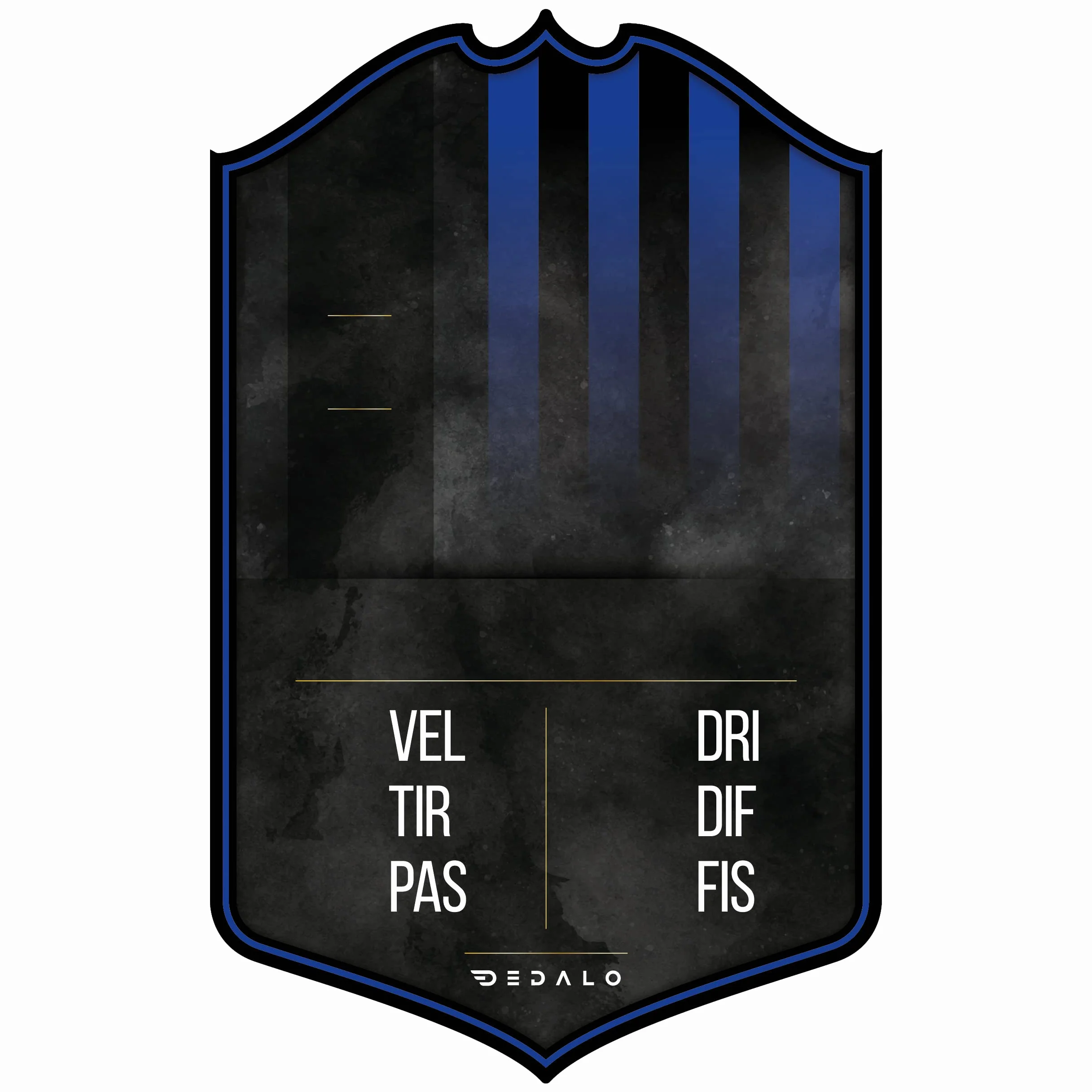 Card Calciatore Personalizzata Stile FUT con Foto Scudetto Statistiche Regalo Calcio