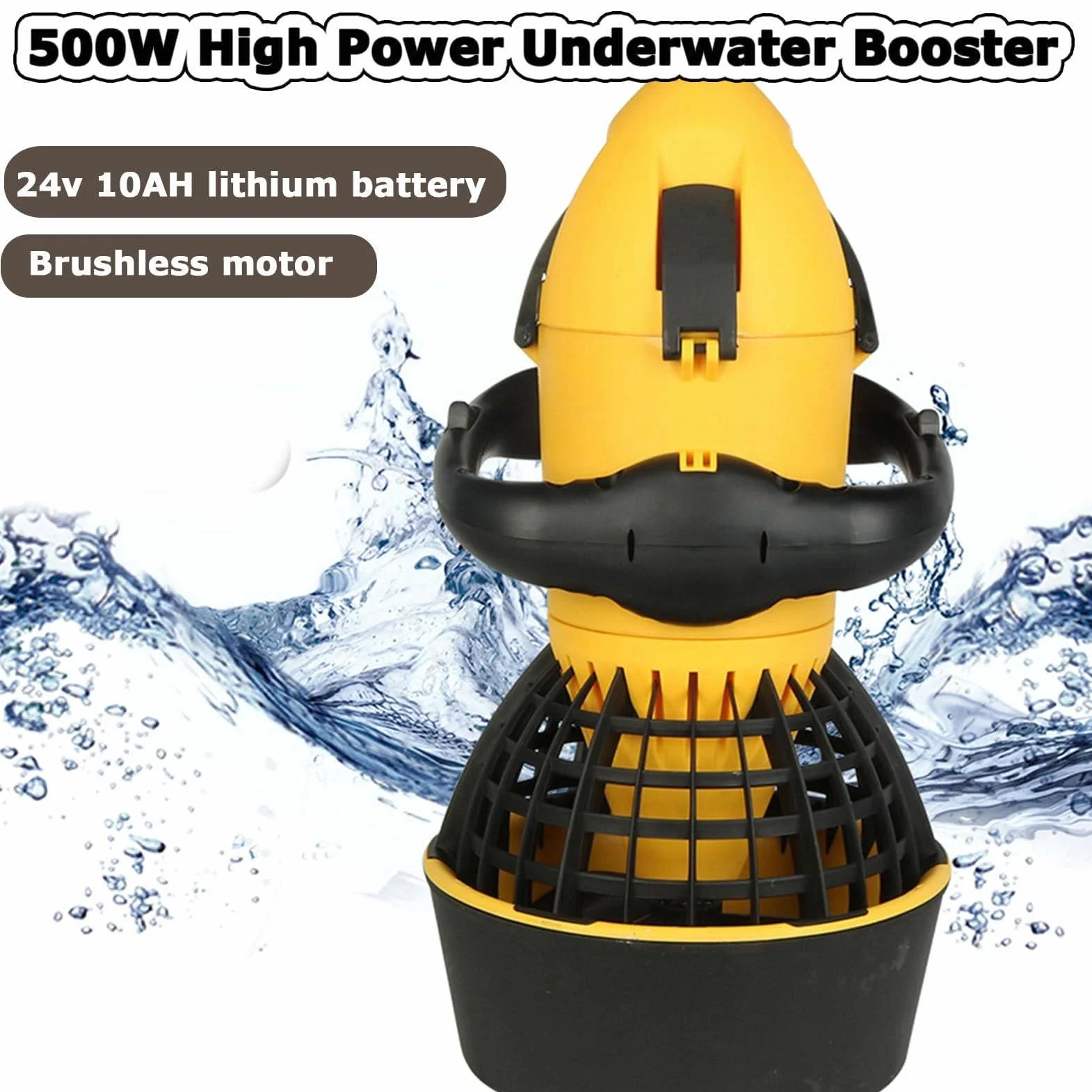 Scooter subacqueo 500 W Booster per Nuoto subacqueo Sport Acquatici