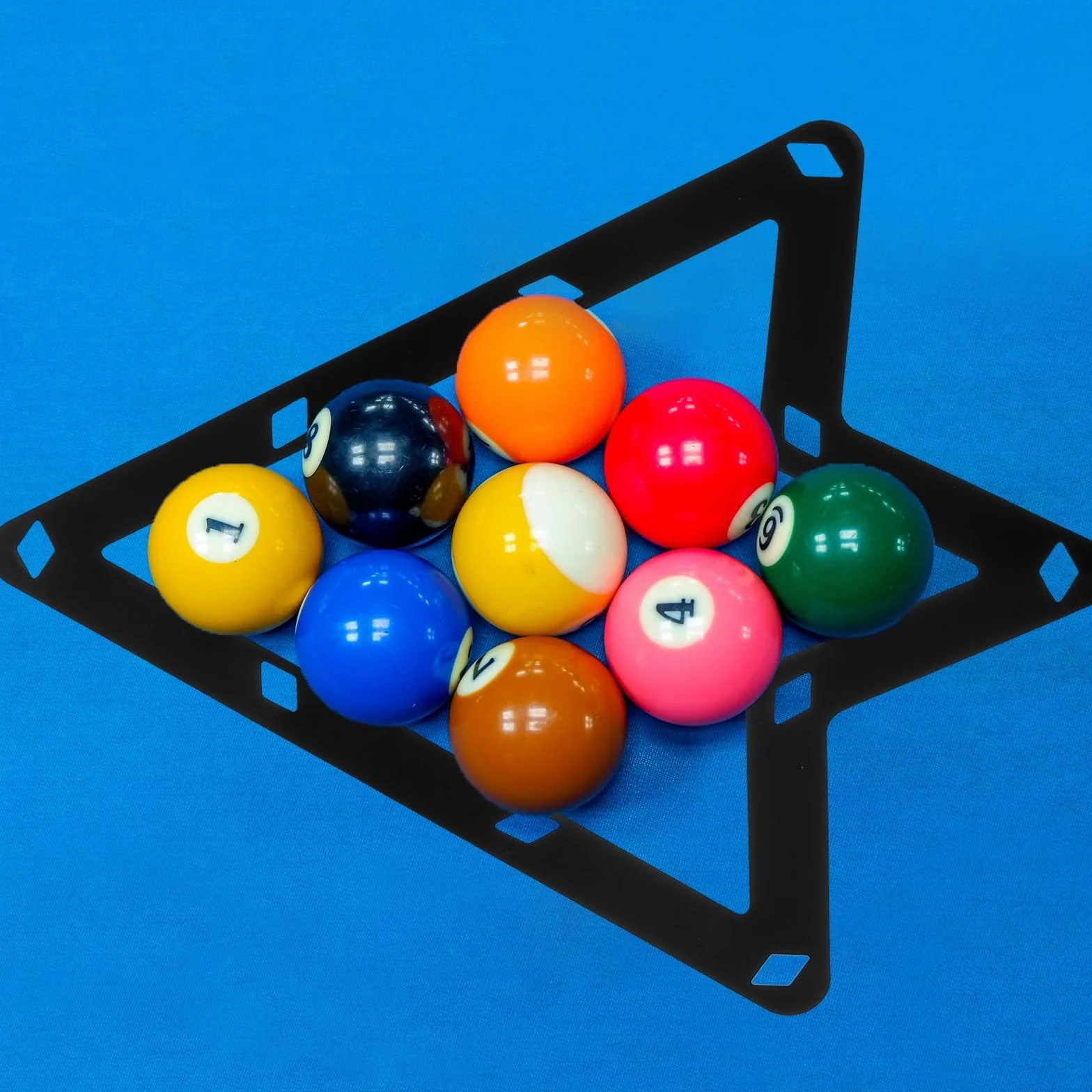 PATIKIL 6 Pz Magic Rack, Combo Pack 8, 9 e 10 Ball, Biliardo Accessori