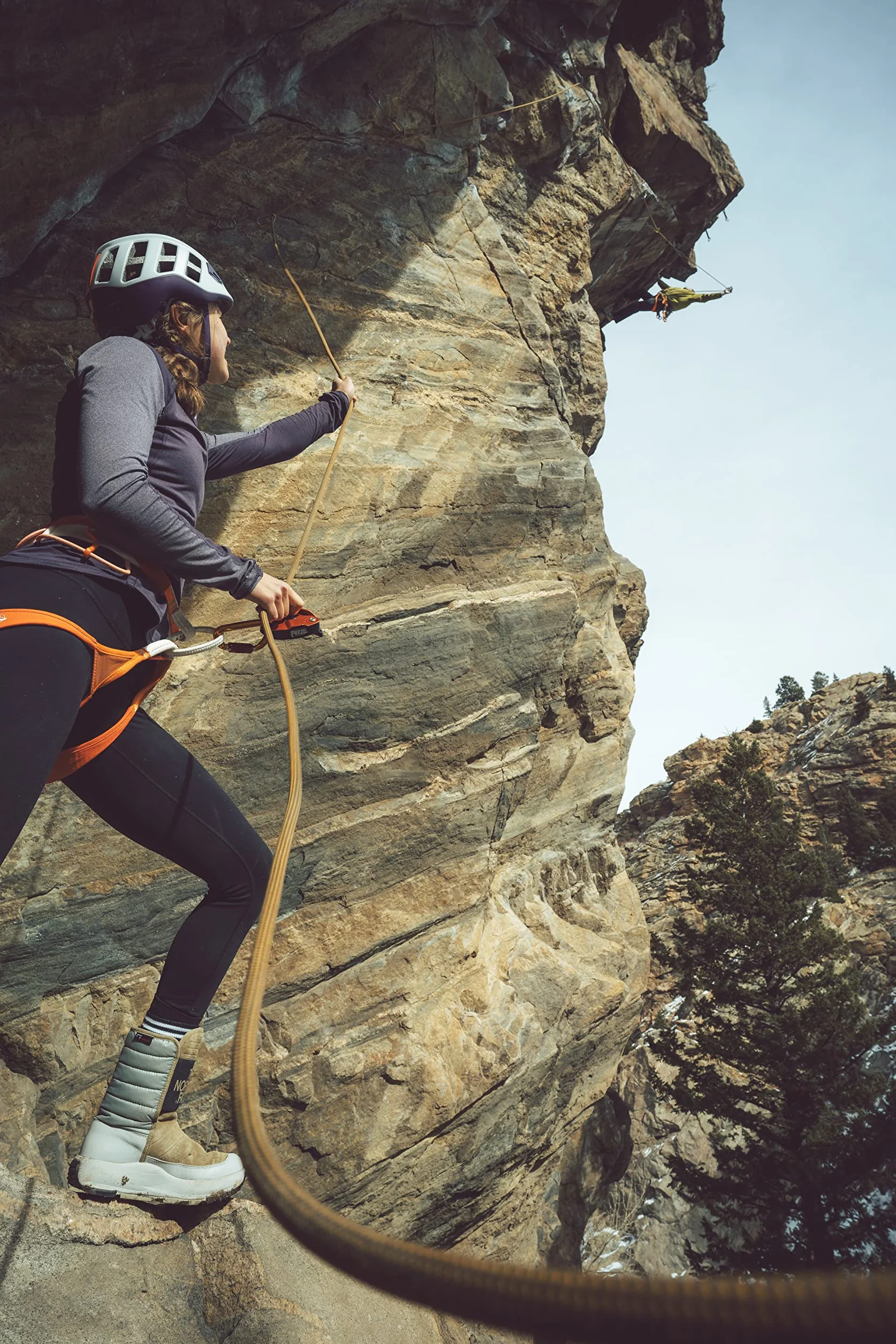 Petzl Grigri 2 Assicuratore con sistema frenante assistito per corde 9,4-10,3 mm