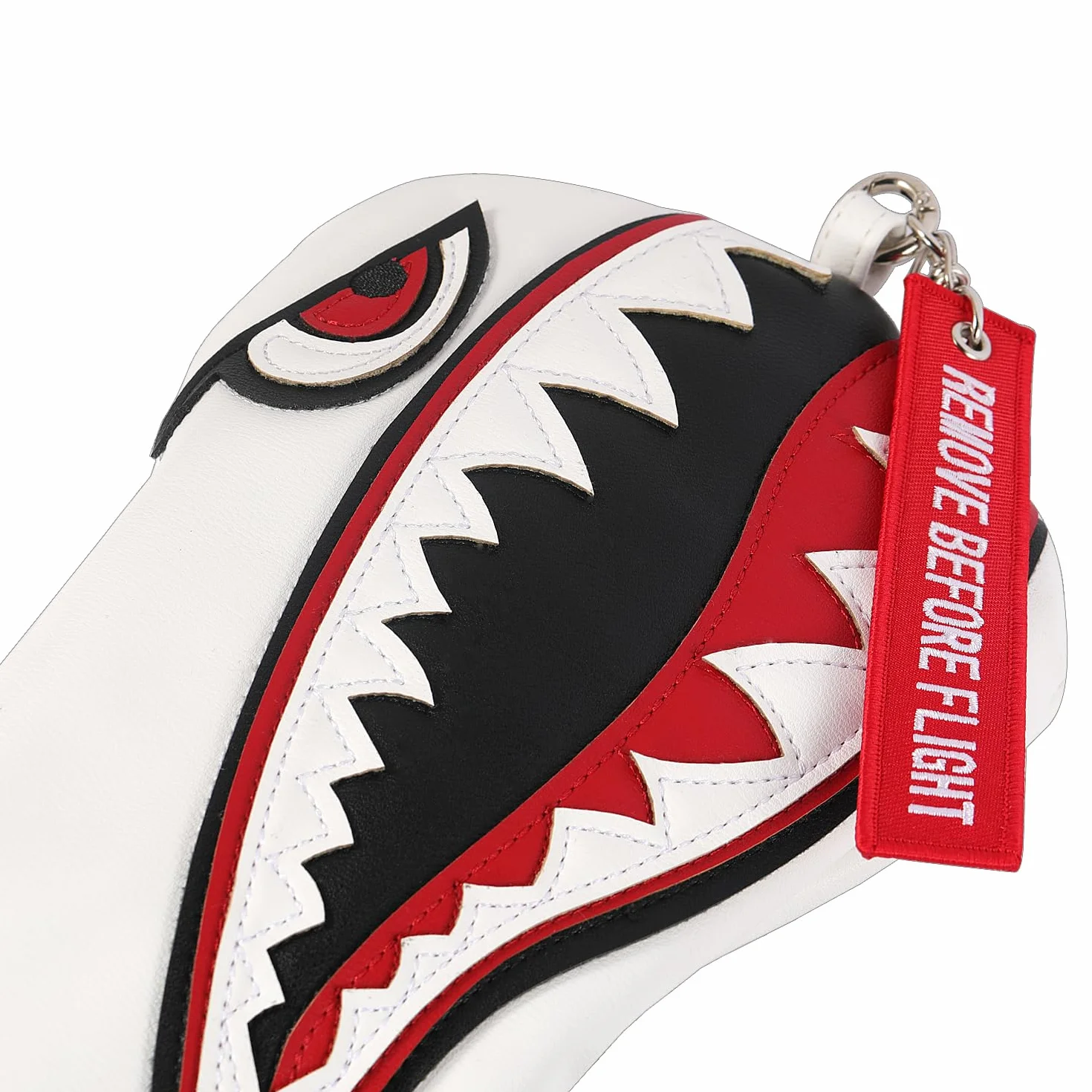 New War Shark Flying Tiger Warshark Golf Driver Headcover per Taylormade M3 M4 M5 M6 SIM Golf Club disponibile per driver dimensioni legno misura salvataggio