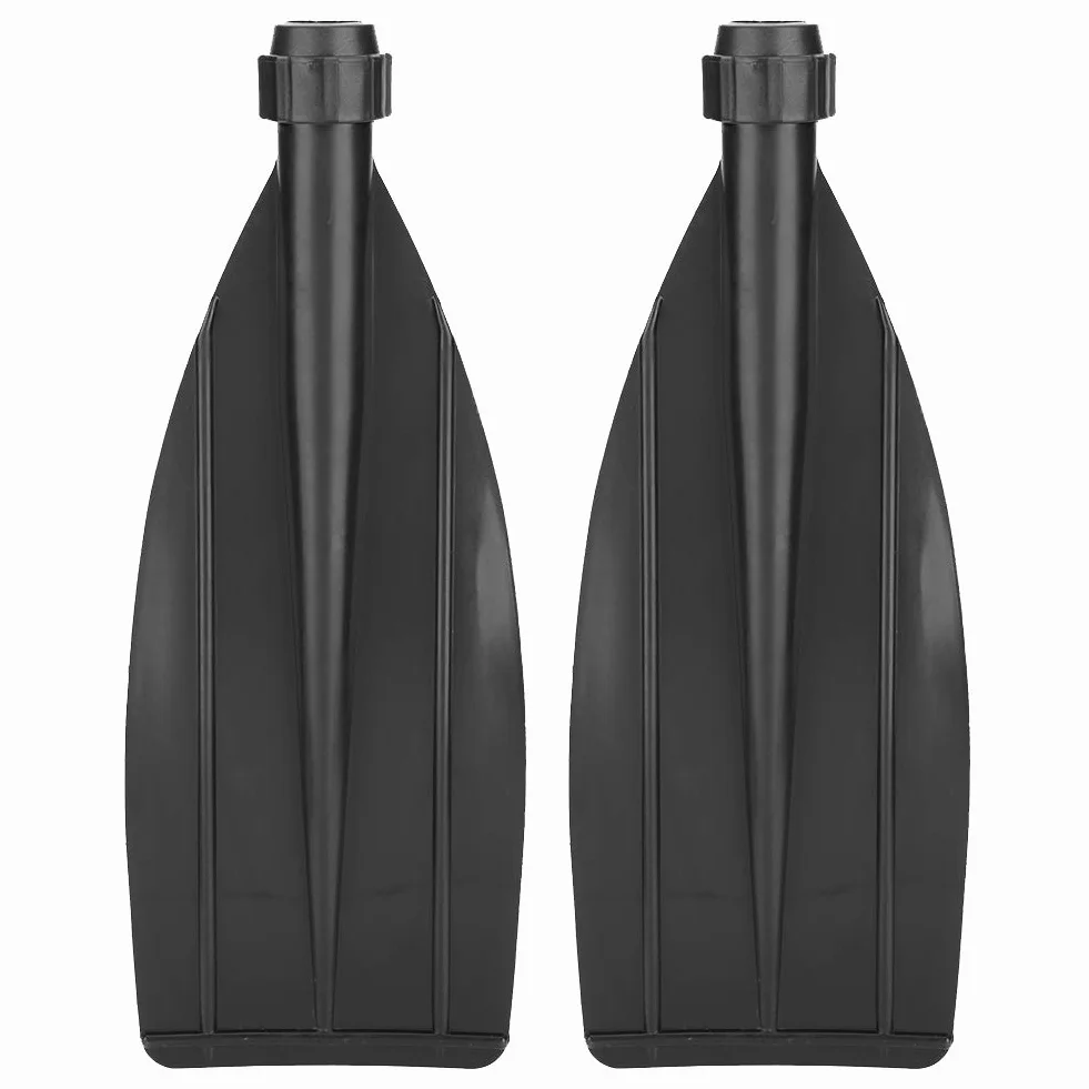Pala per Pagaia per Canoa Kayak 1 Paio di Lame di Ricambio Durevoli Nero Accessori Barche a Remi