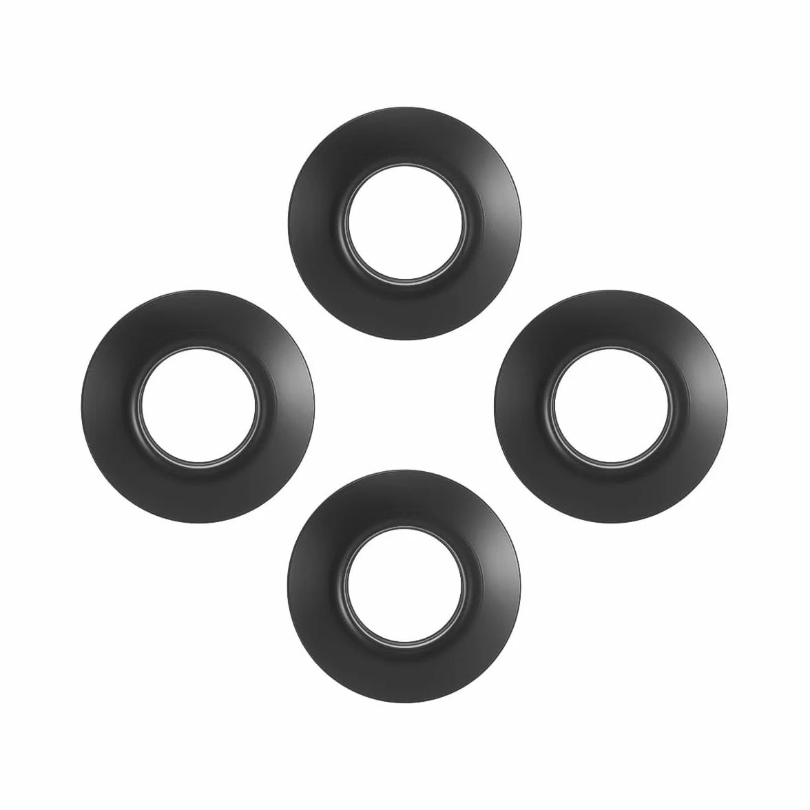 Supporto per paddle in gomma, anello antigoccia, accessori per kayak 4 pezzi