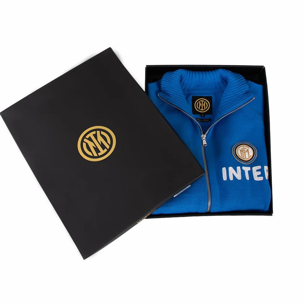 Inter 68 Retro Football Jacket, 1960-68 Unisex Adulto