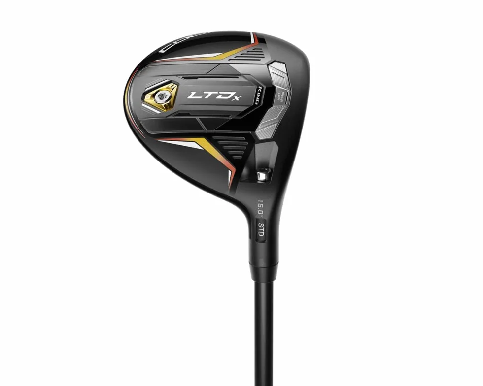 Cobra Golf LTDX Men's Fairway Matte Black-Gold
