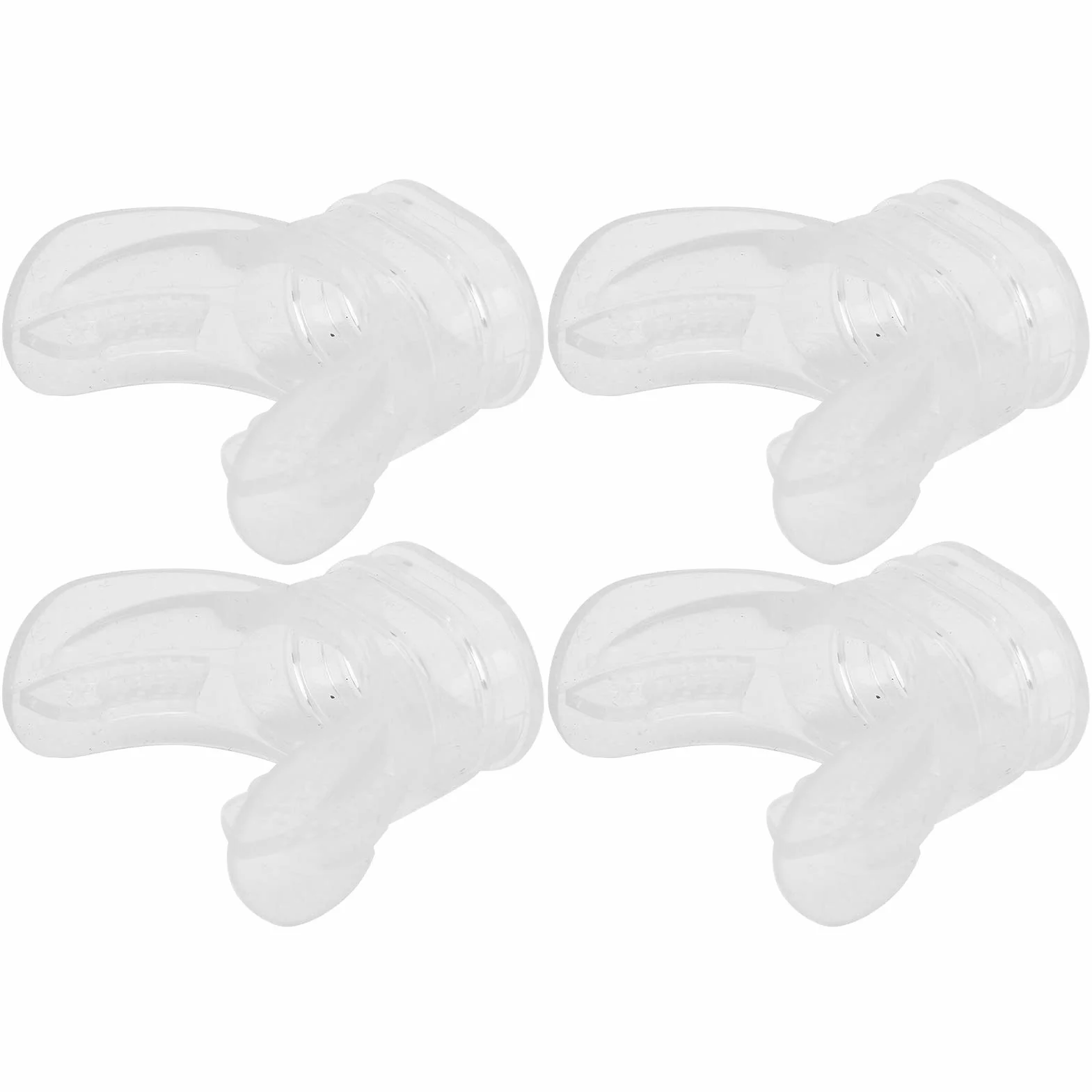 Boccaglio da immersione 4 pezzi, regolatore in silicone per snorkeling professionale