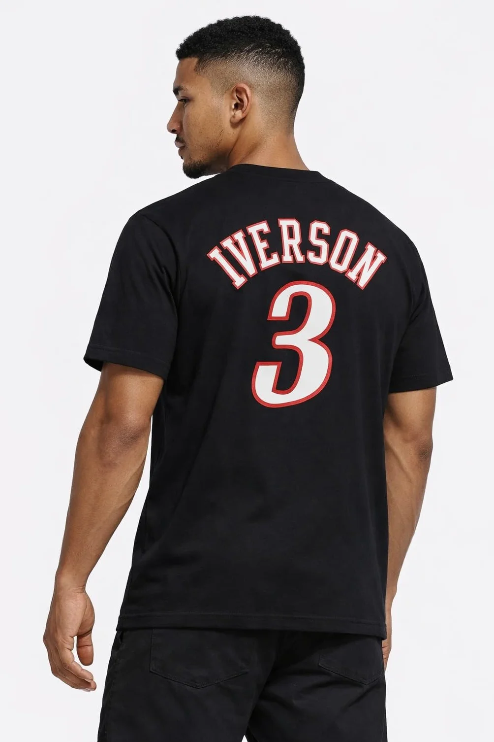 Mitchell & Ness NBA HWC Name & Number Tee
