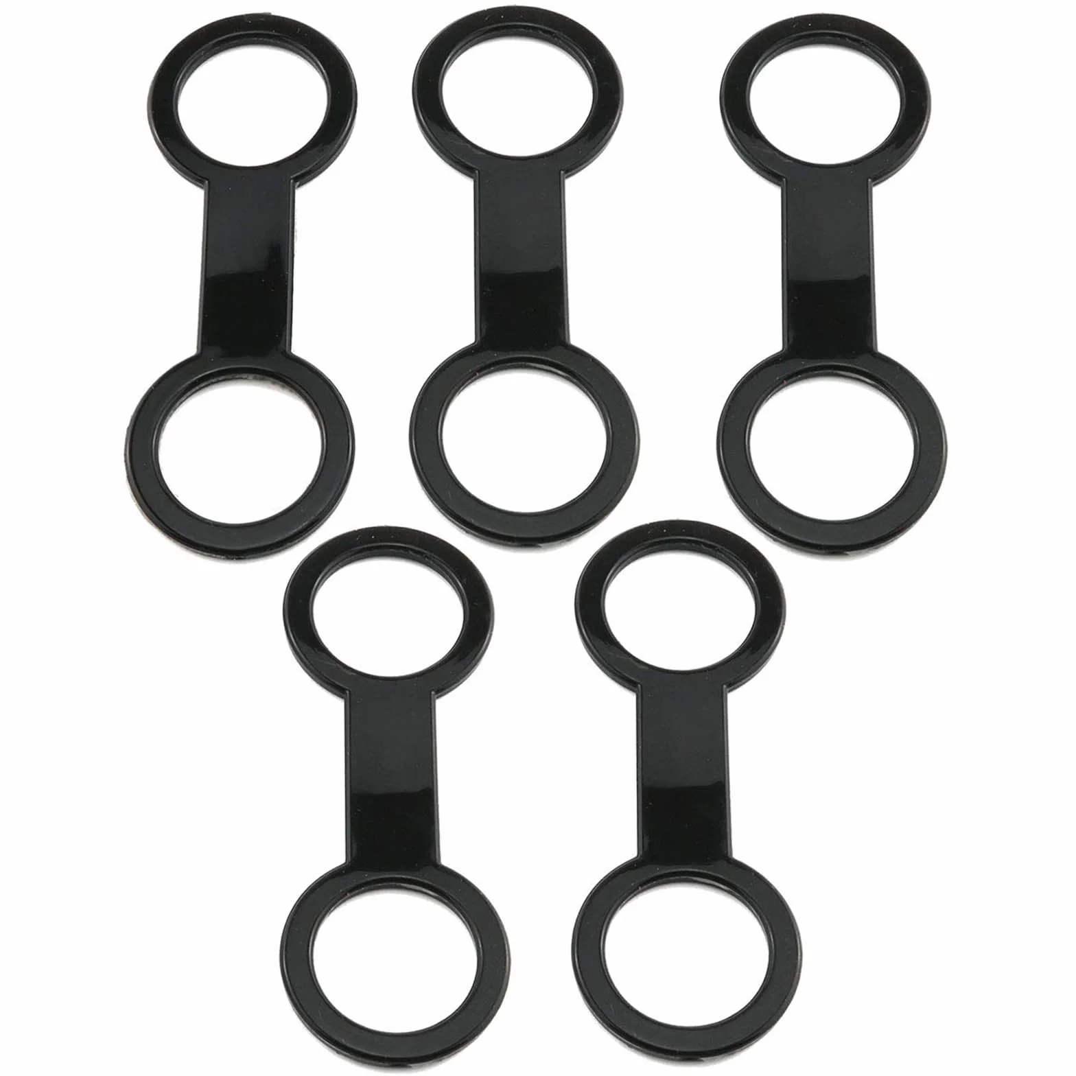 Silicone Snorkel Strap Keeper Clip Diving Accessories 4-Pack