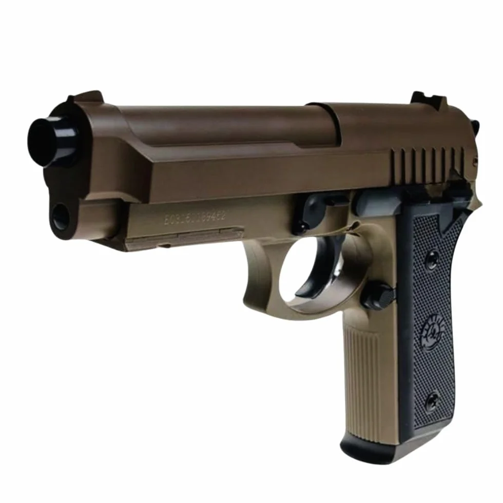 Pistola Softair PT92 a Molla Calibro 6 mm Tan