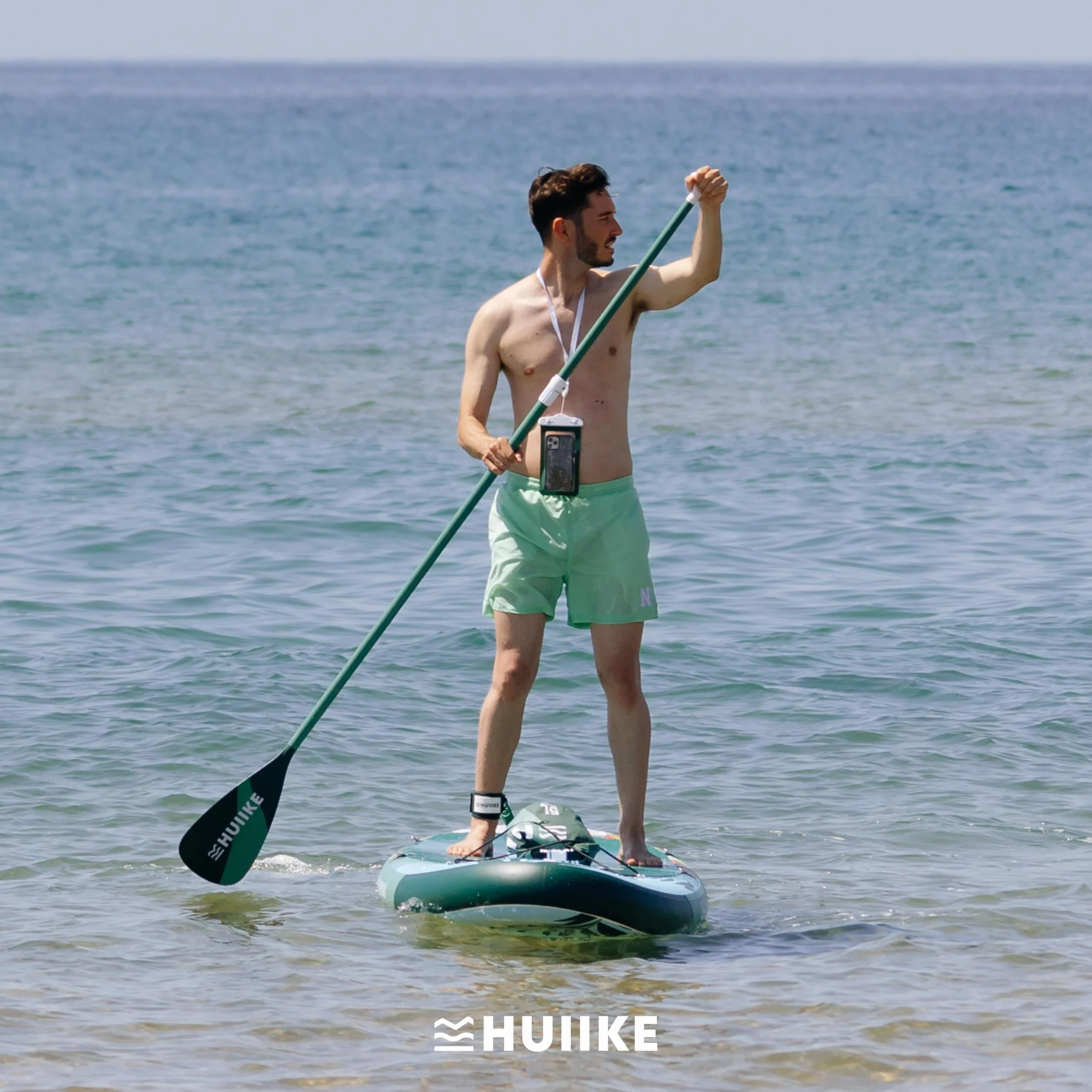 Tavola Sup Gonfiabile Adulti HUIIKE 305 x 84 x 15 cm, Carico Massimo 130 kg, con Accessori Inclusi