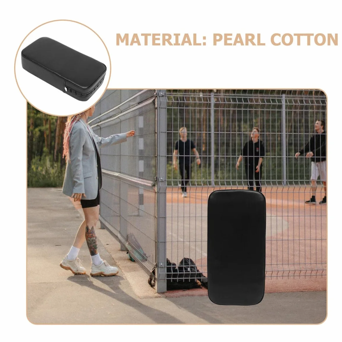 Ciieeo 2 Pezzi Imbottitura per Allenamento Basket in PU e Schiuma EPE