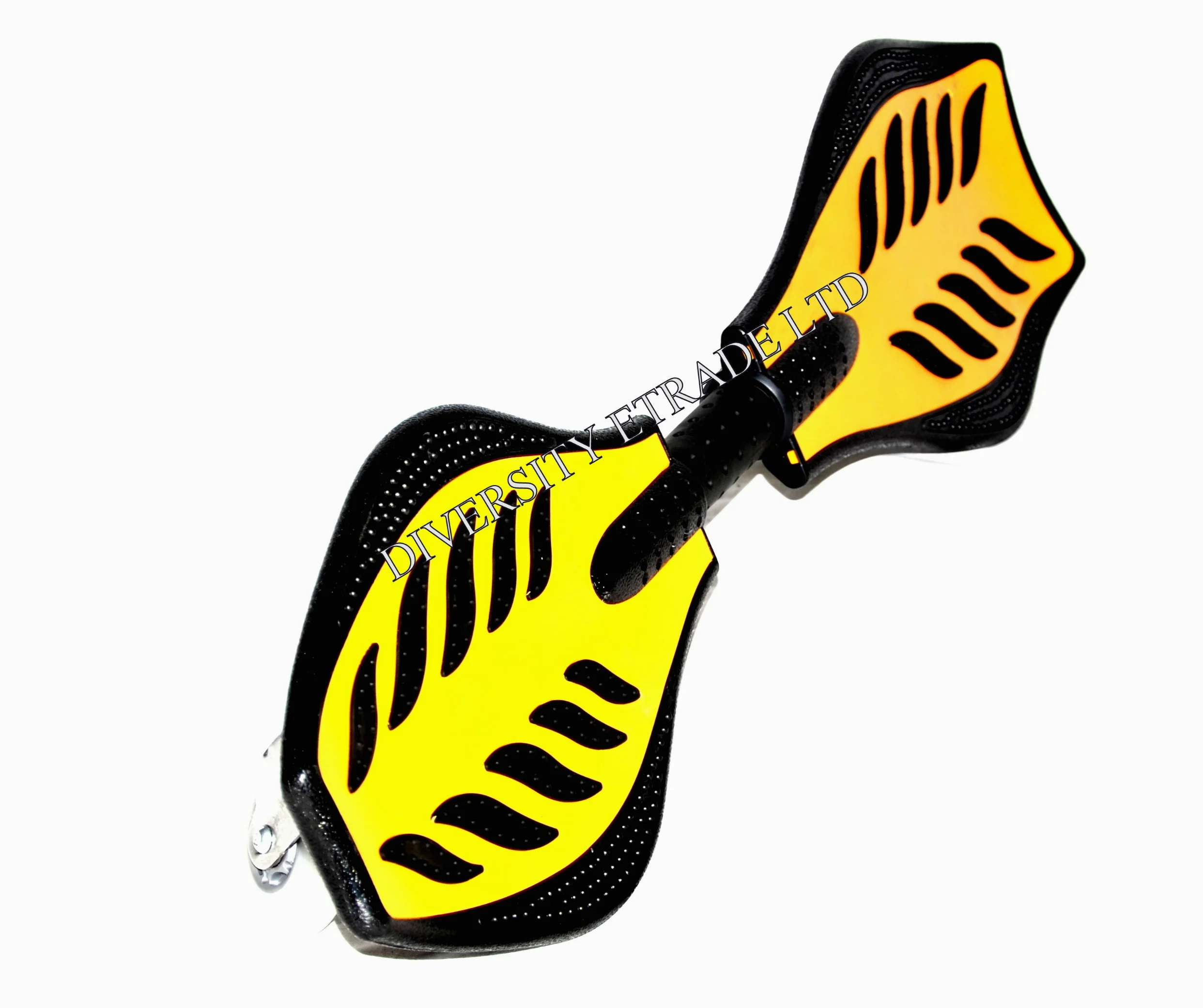 DiversitySport - Waveboard con ruote lampeggianti, per skateboard, Yellow