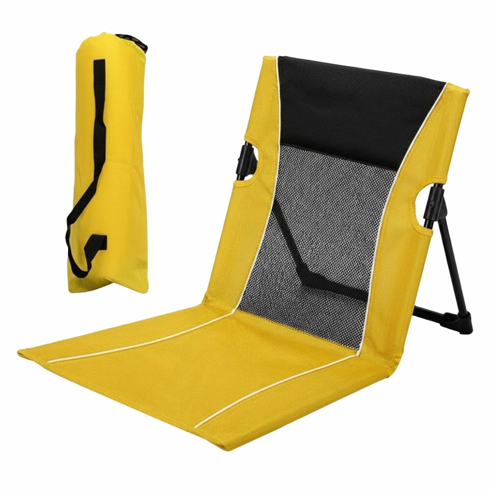 Generico Sedia Da Spiaggia Portatile Pieghevole Robusta Sedie Lounge Per Piscina