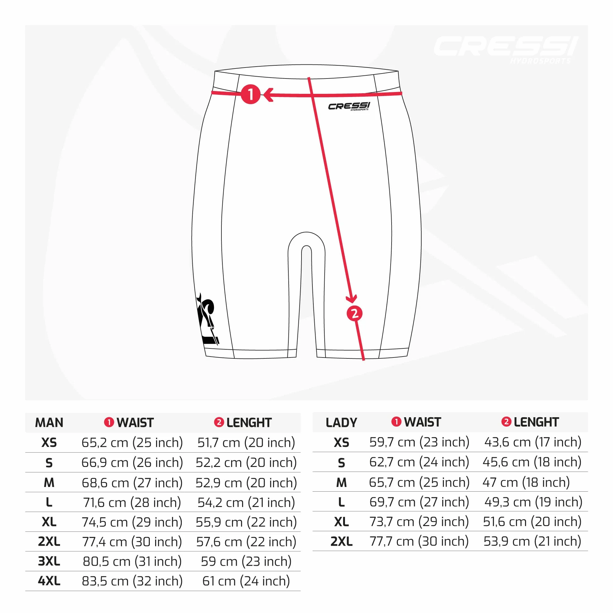 CRESSI Armor Rash Guard Shorts - Pantaloncini Neri Protettivi per SUP e Sport Acquatici