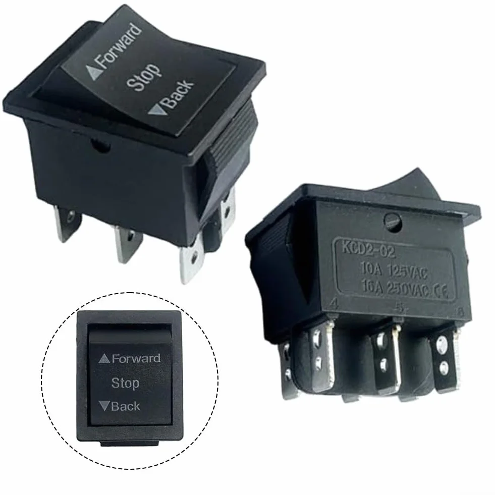Interruttore a bilanciere avanti e retromarcia 6V 12V 24V per trattori bambini