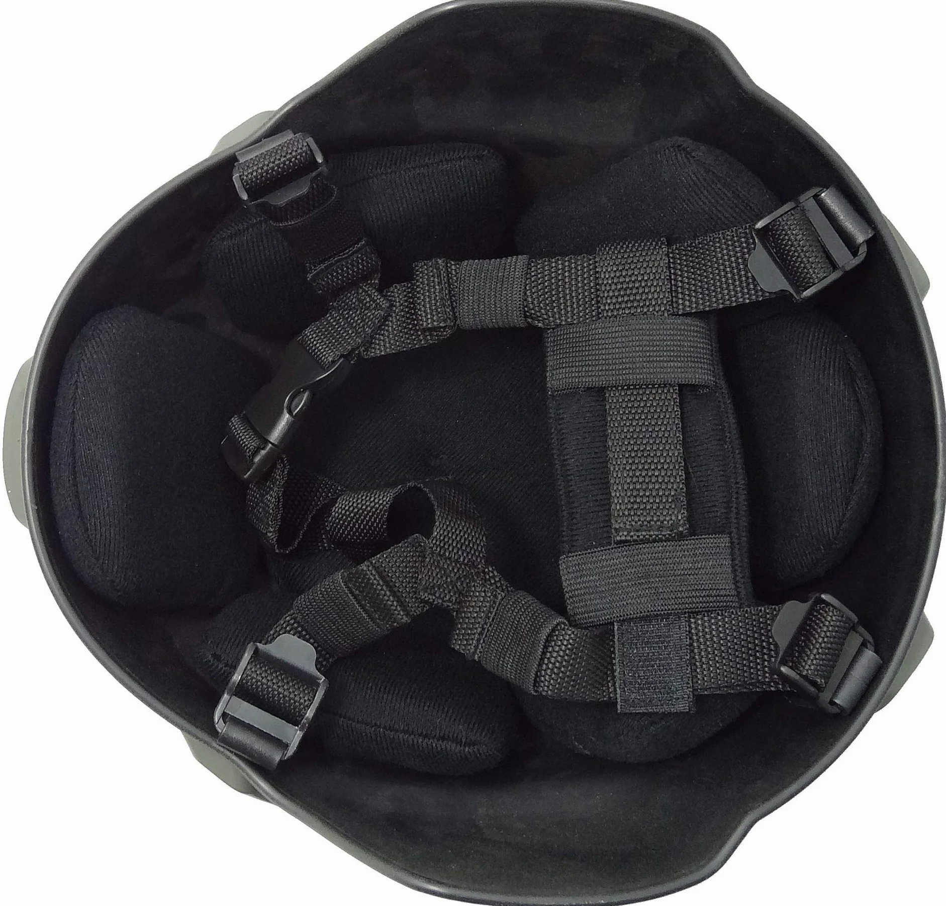 Haoyk mich 2000 Style Tactical Airsoft Paintball Casco con Nvg Mount Sponda Black