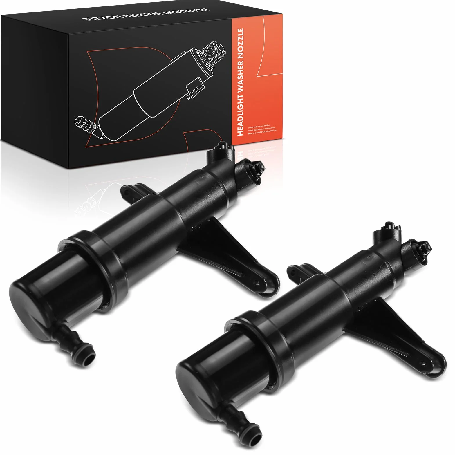 Frankberg 2x Ugello lavafari Compatibile con Serie 5 Touring E61 Serie 5 E60