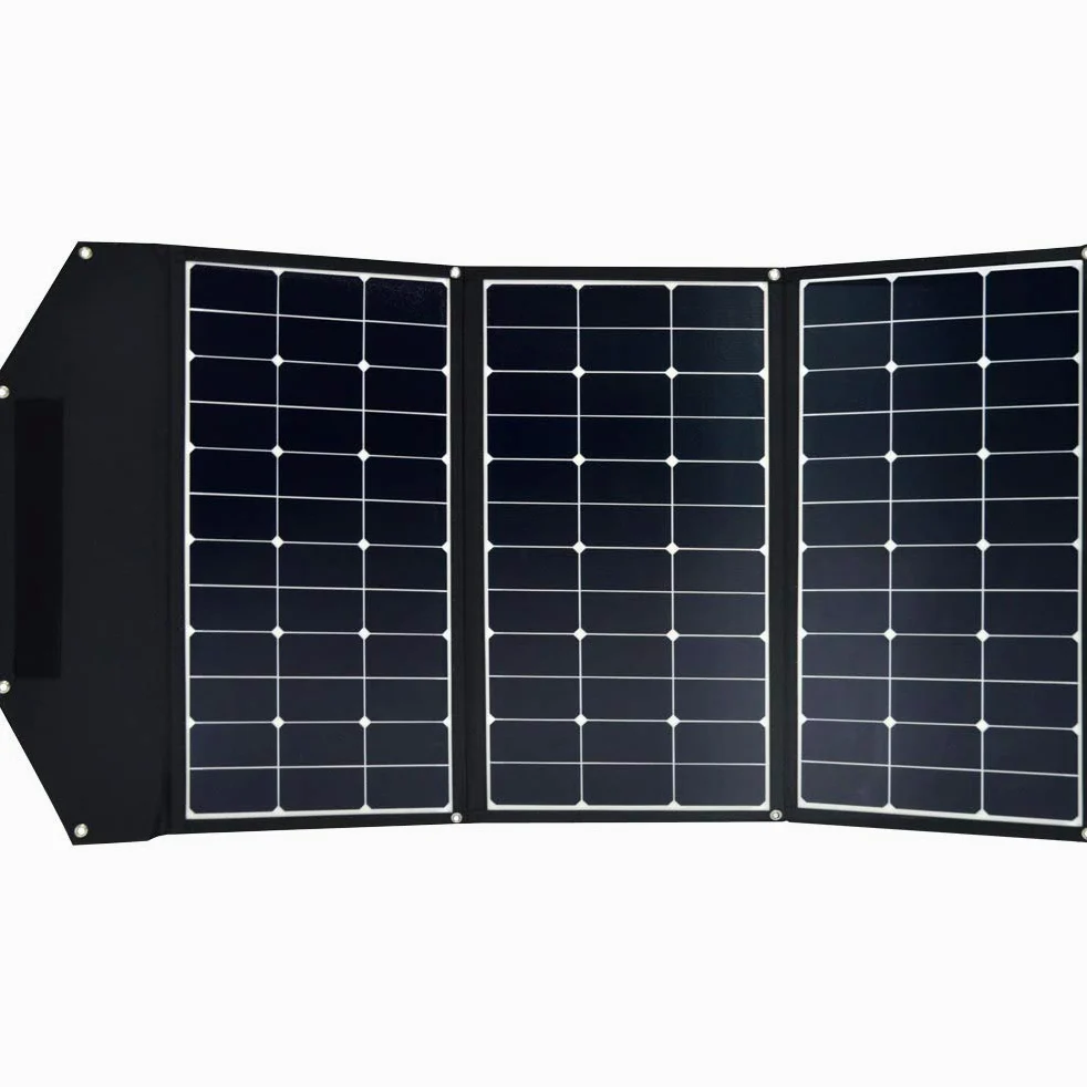 Offgridtec FSP-2 195W pannello solare ultra pieghevole con struttura di supporto integrata senza regolatore di carica. Ideale per campeggio, viaggio, barca e caravan