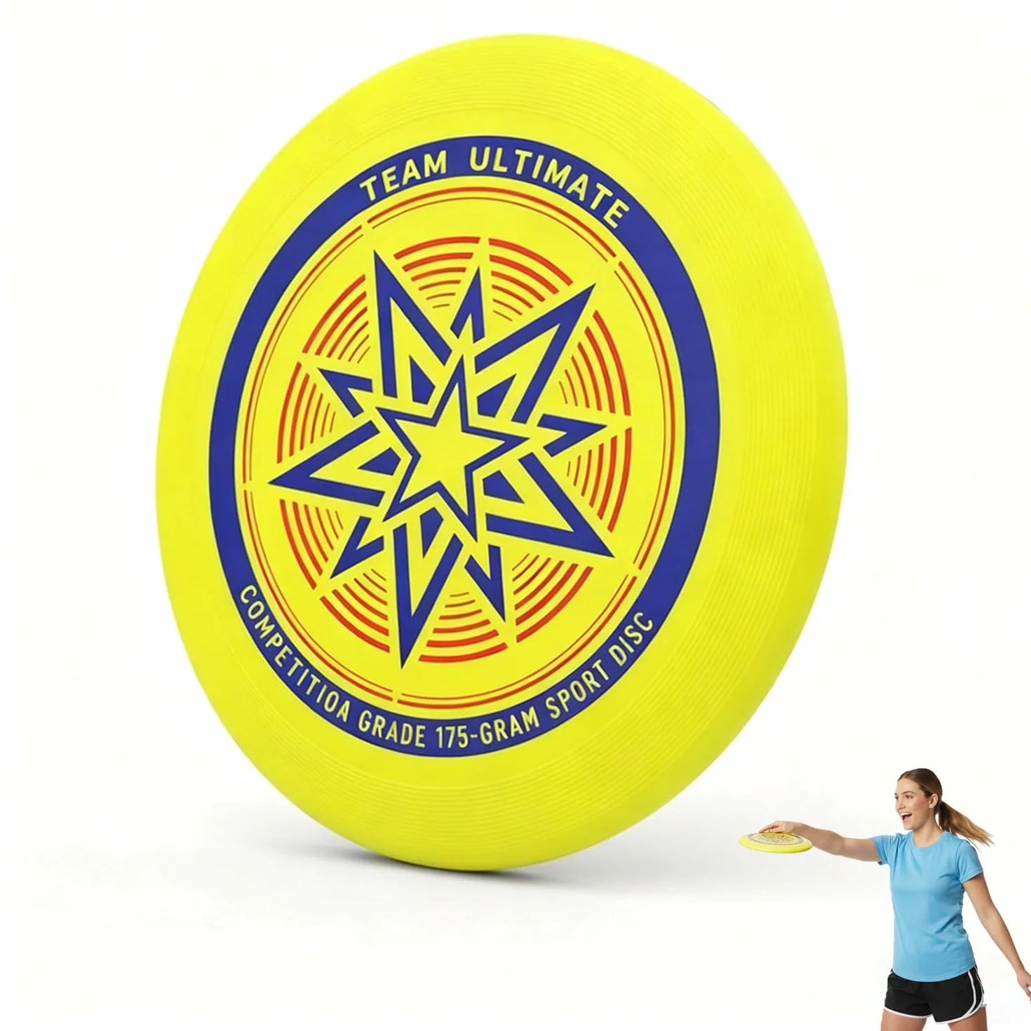 Frisbee Competitivo 175g per Ultimate e Lancio Professionale