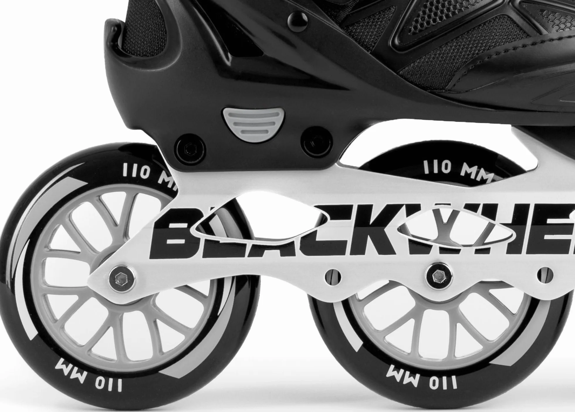 BLACKWHEELS Dynamic Pattini in linea tre ruote telaio alluminio cuscinetti ABEC-7 One-Step-Adjustment