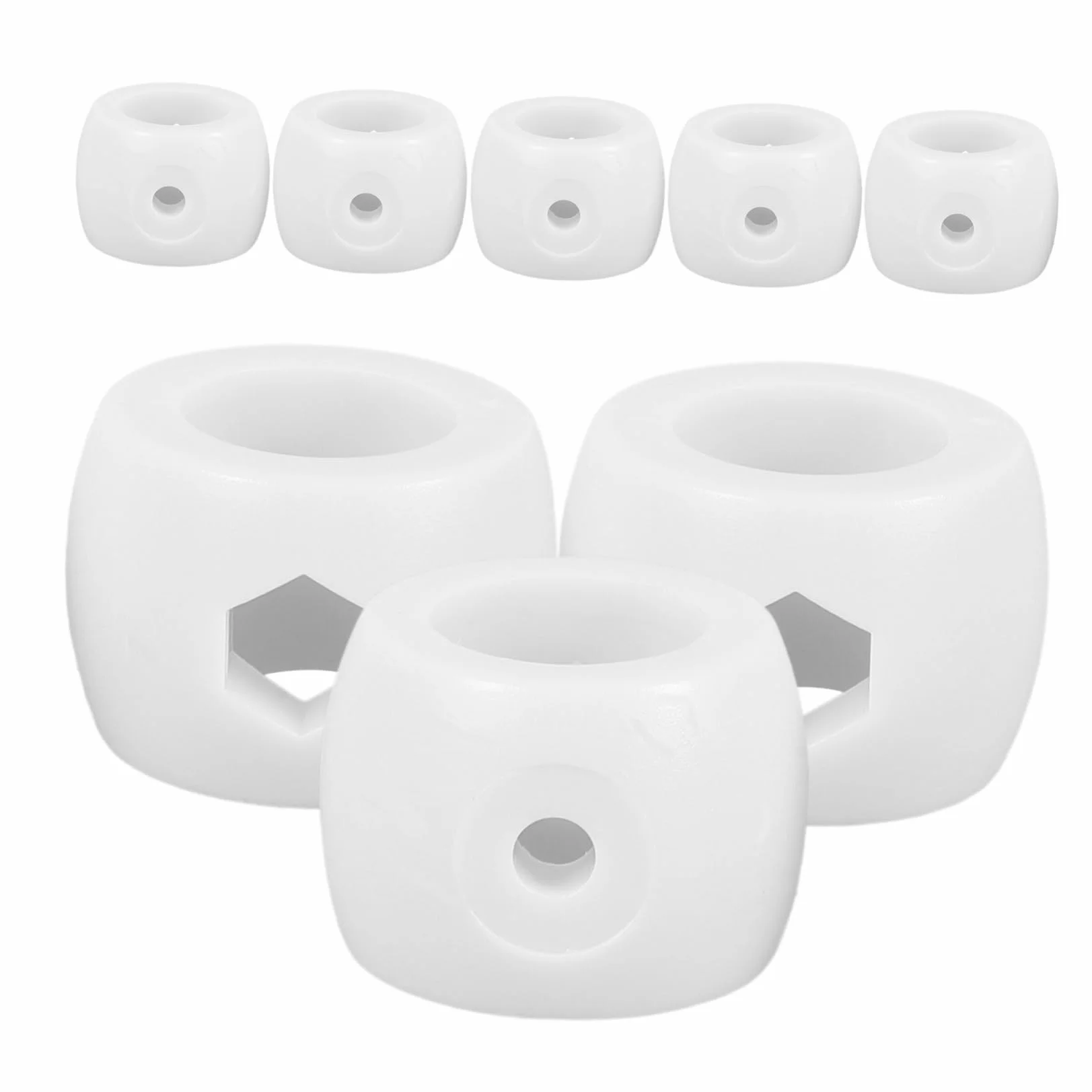 BESPORTBLE 24 pezzi Accessori Calcio Balilla Plastica Posizionatore Aste Goal Parti Ricambio Tavolo Calcio