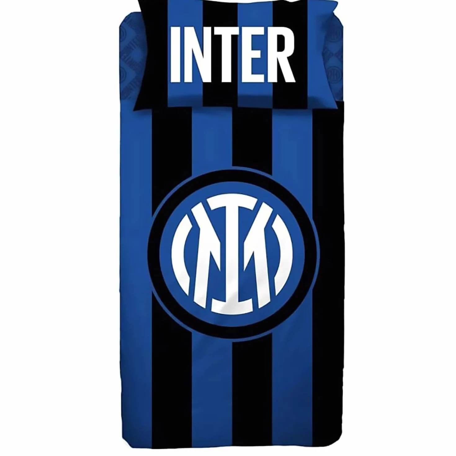 F.C. Inter Completo Lenzuolo 1 Piazza Logo Nuovo Prodotto Ufficiale