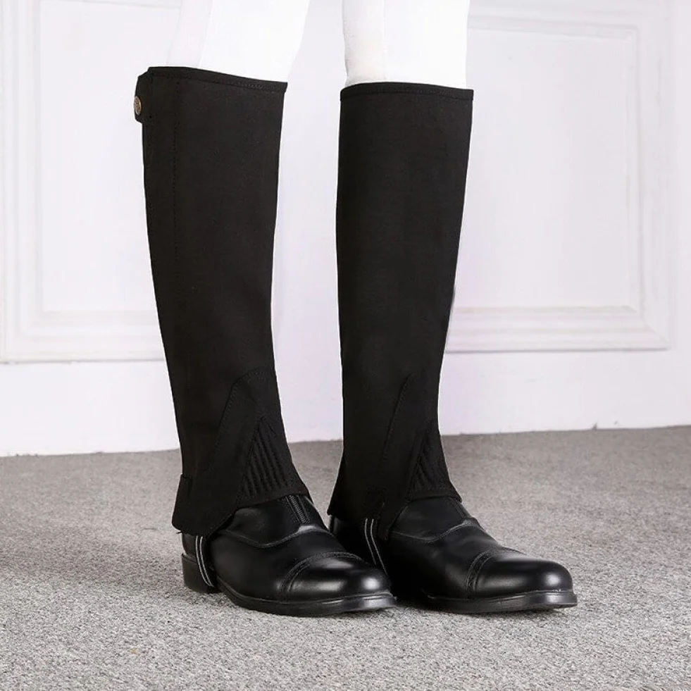 Ghette per Equitazione per Bambini - Protezione Gambe Comoda Resistente Ragazzi Ragazze