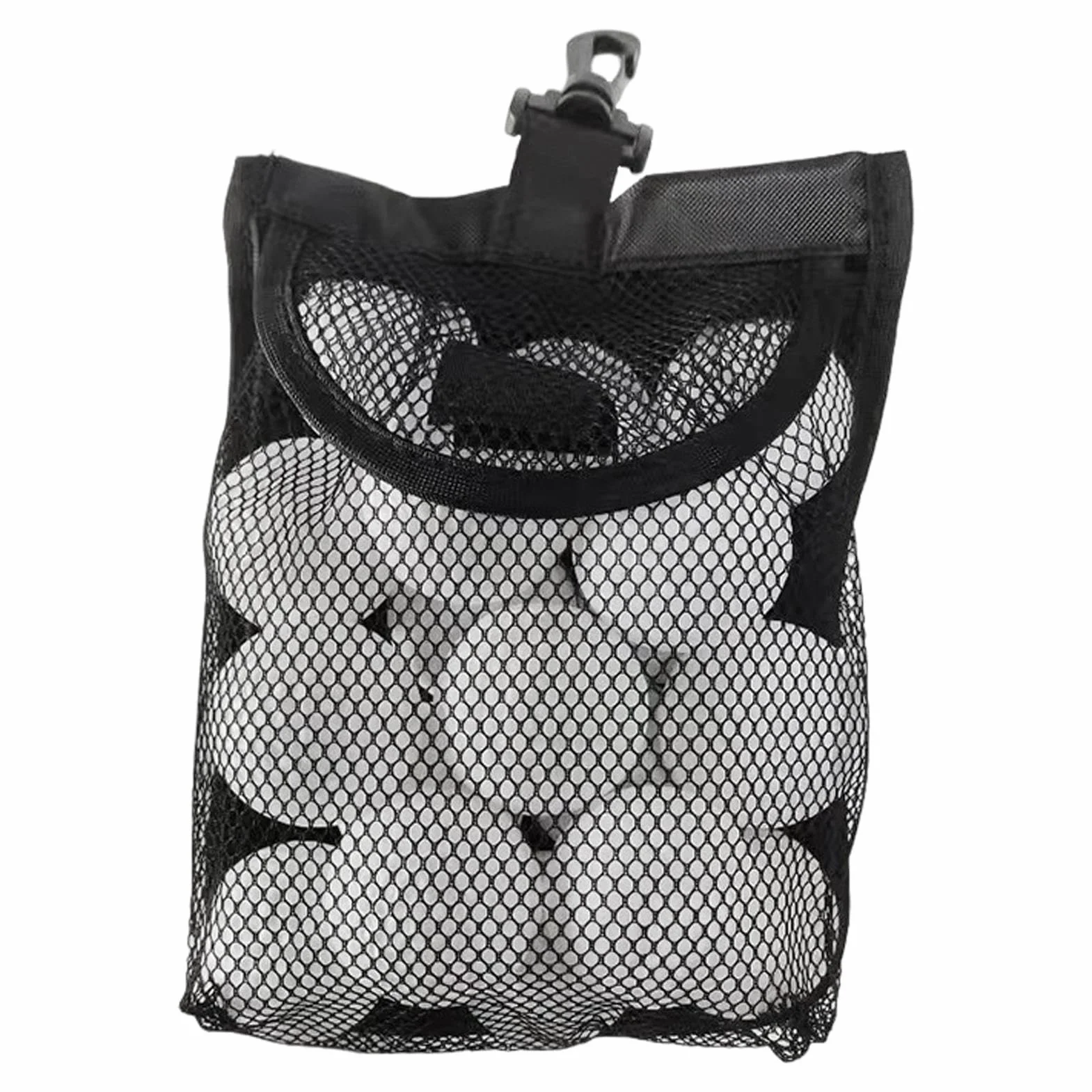 Borsa per Palline da Golf in Rete di Nylon Leggera per 18 Palline