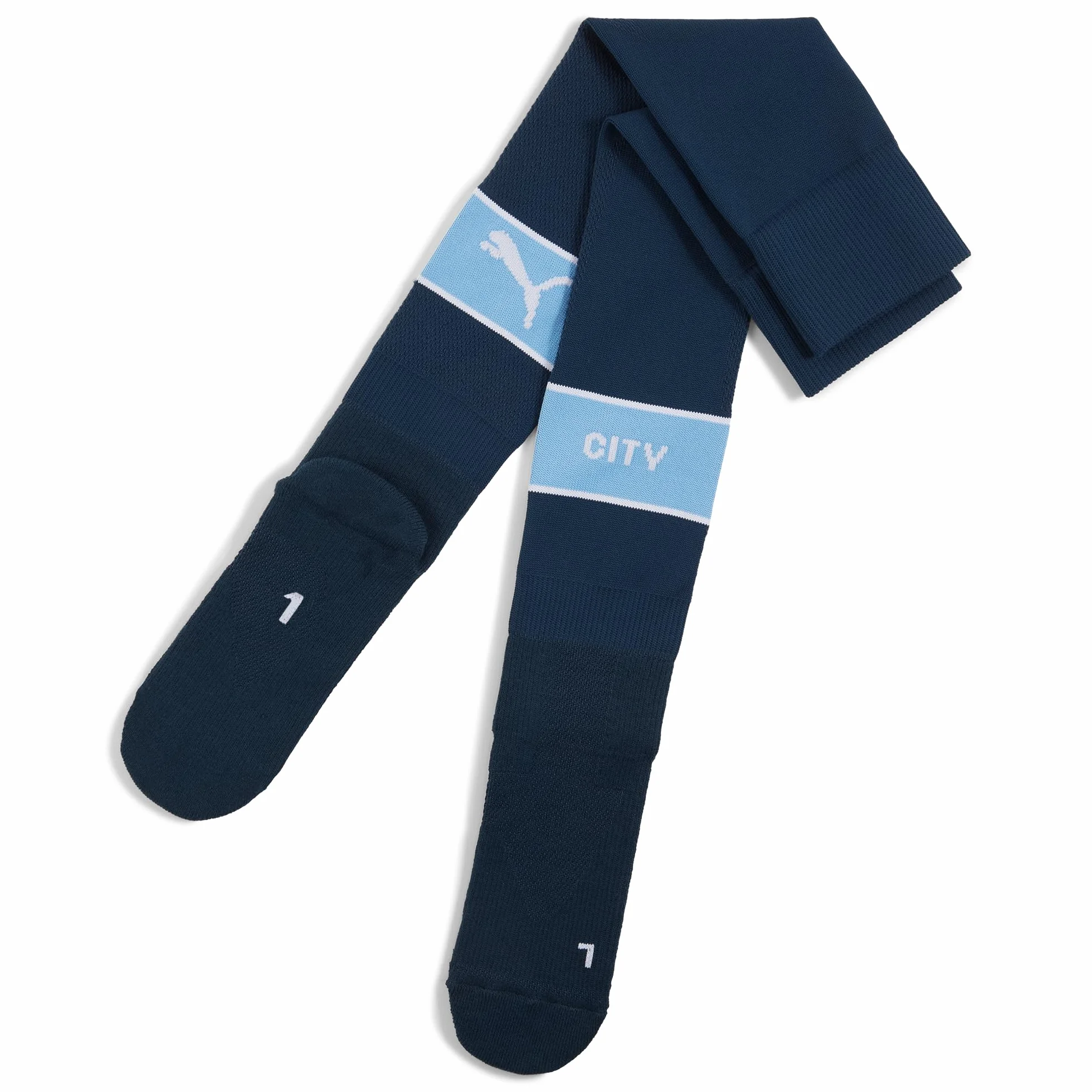 PUMA Calzettoni Manchester City 2024/25 Home Blu Navy