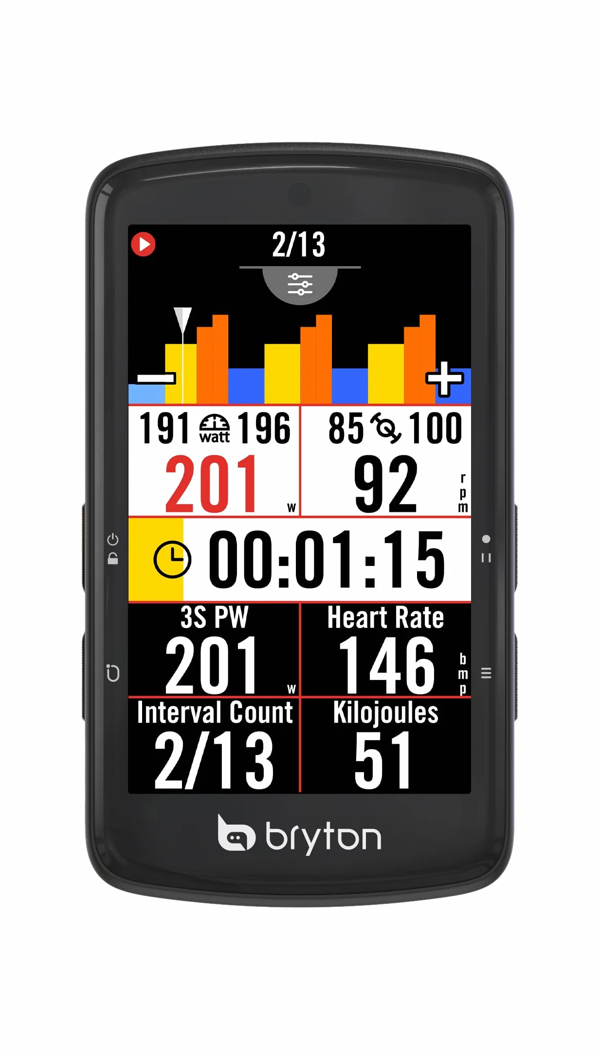 Bryton Rider S810E Ciclo Computer con Supporto Bici, Cavo USB