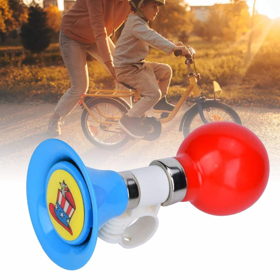 Tromba Bici per Bambini in Gomma e Metallo Campana Bici Accessori