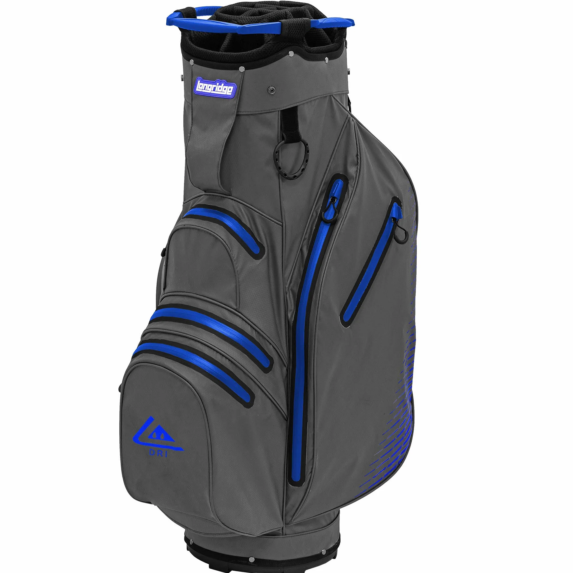 Longridge Elements Borsa impermeabile per carrello da golf con divisorio a 14 vie