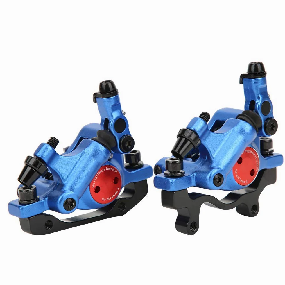 Tbest HB-100 Xtech Zoom Freni Idraulici Hb100 e Kit Freno Bici Himiway Set per Scooter Ycle Mountain Blue Pinza Shim Cable Pull,Parti HB-100 Bici Freno a Disco Idraulico