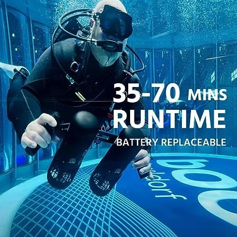 LEFEET Monopattino subacqueo S1 Pro impermeabile profondità 39,6 m per immersioni subacquee snorkeling piscina