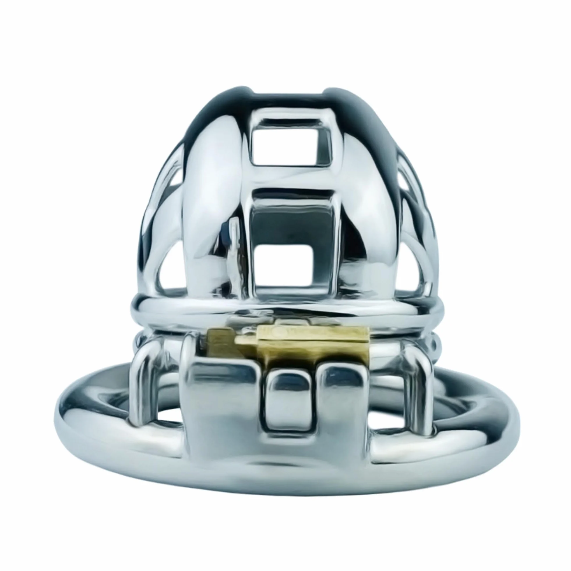 Anello da Appendere da Uomo in Acciaio Inossidabile con Chiusura Nascosta Anti-Spostamento 40mm 45mm 50mm 55mm