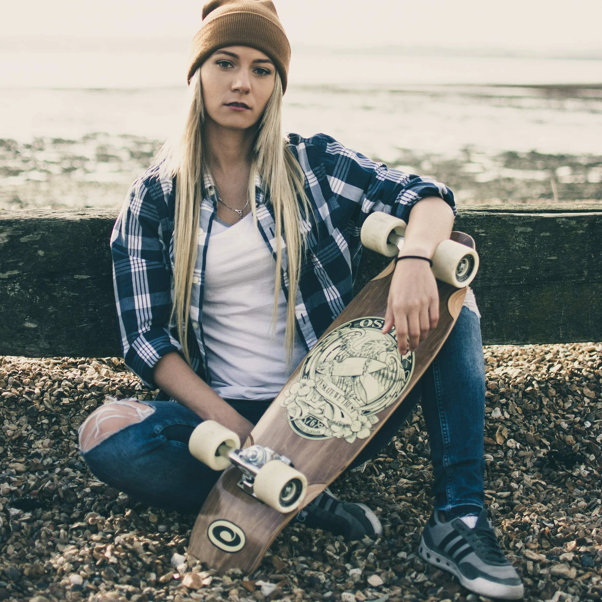 Osprey Unisex Singolo kicktail Complete Skateboard Cruiser