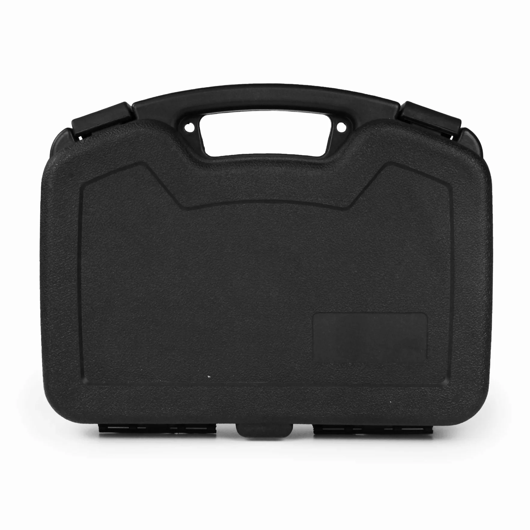 GUGULUZA Valigetta per pistole con inserto in gommapiuma, chiudibile, impermeabile, 33,5 × 27 × 8,7 cm, colore nero