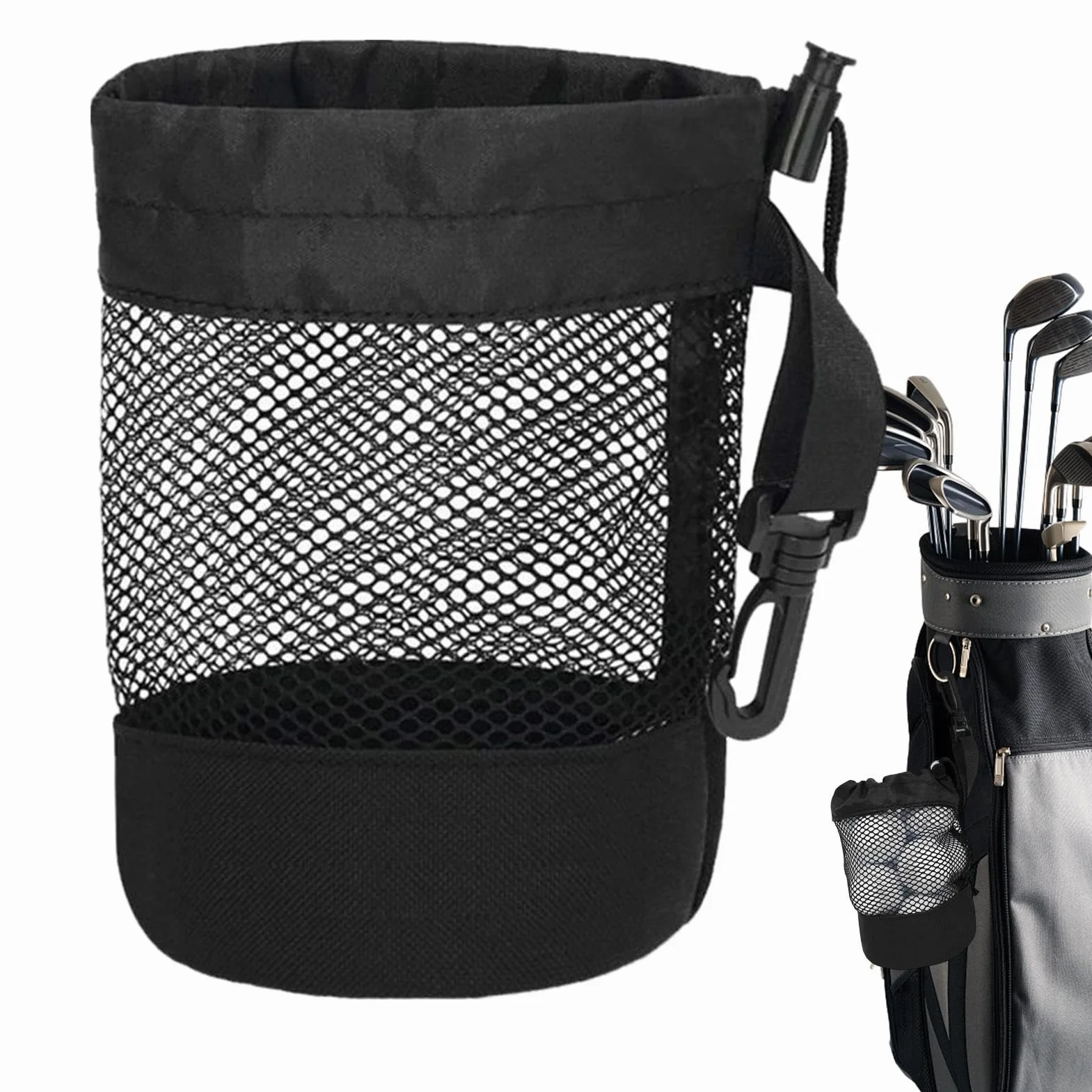 Sacca Da Golf Borsa Per Palline Da Golf Custodia Organizzatore Porta Palline Con Coulisse Borsa Sportiva In Rete