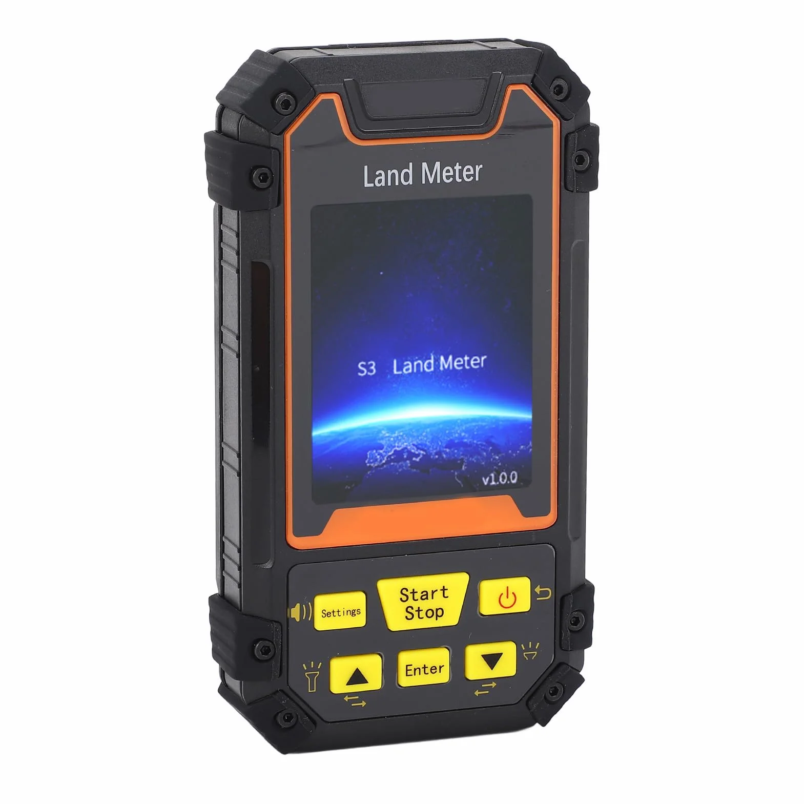 Attrezzatura per Rilevamento GPS Portatile, Misuratore di Area Terrestre S3 con 4 modalità di Misurazione, Schermo a Colori 2,4, Ricevitore GPS GNSS Professionale Strumento