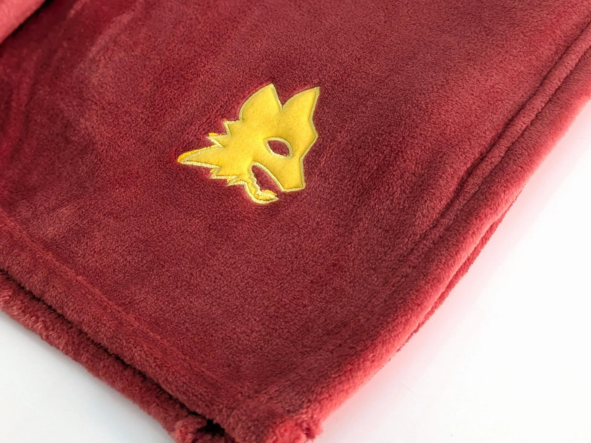 AS Roma PLAID LUPA 210x150cm czerwony