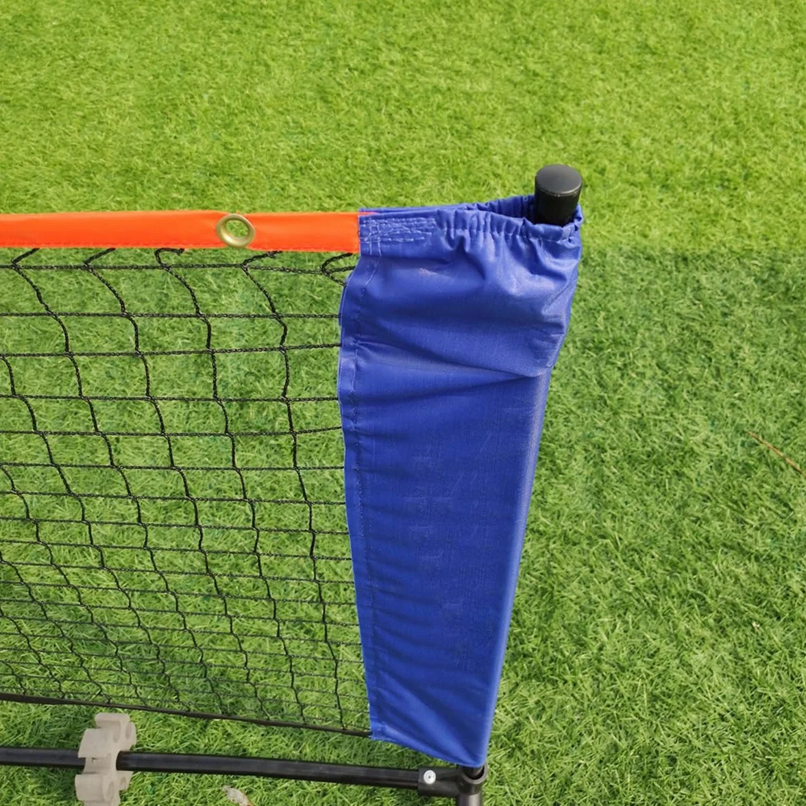 Sarini Pieghevole Rete da Tennis Portatile Allenamento Indoor Outdoor Giardino