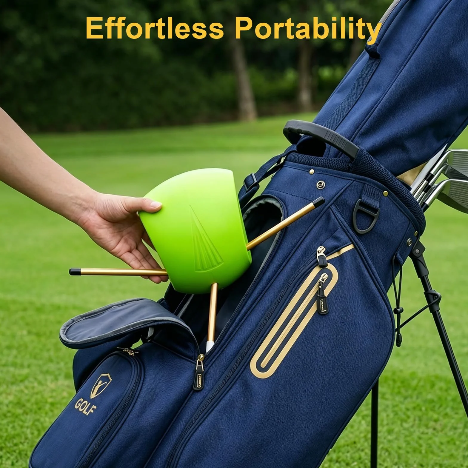 Golf Training Aid, Aiuto Allenamento Pratica Swing, Postura Y Stabile