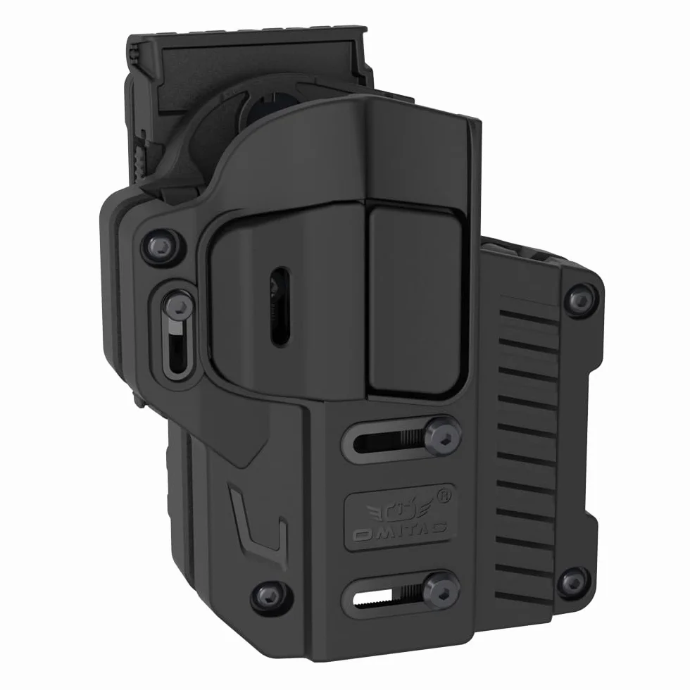Fondina tattica universale girevole 360° OWB per pistole compatte e full size