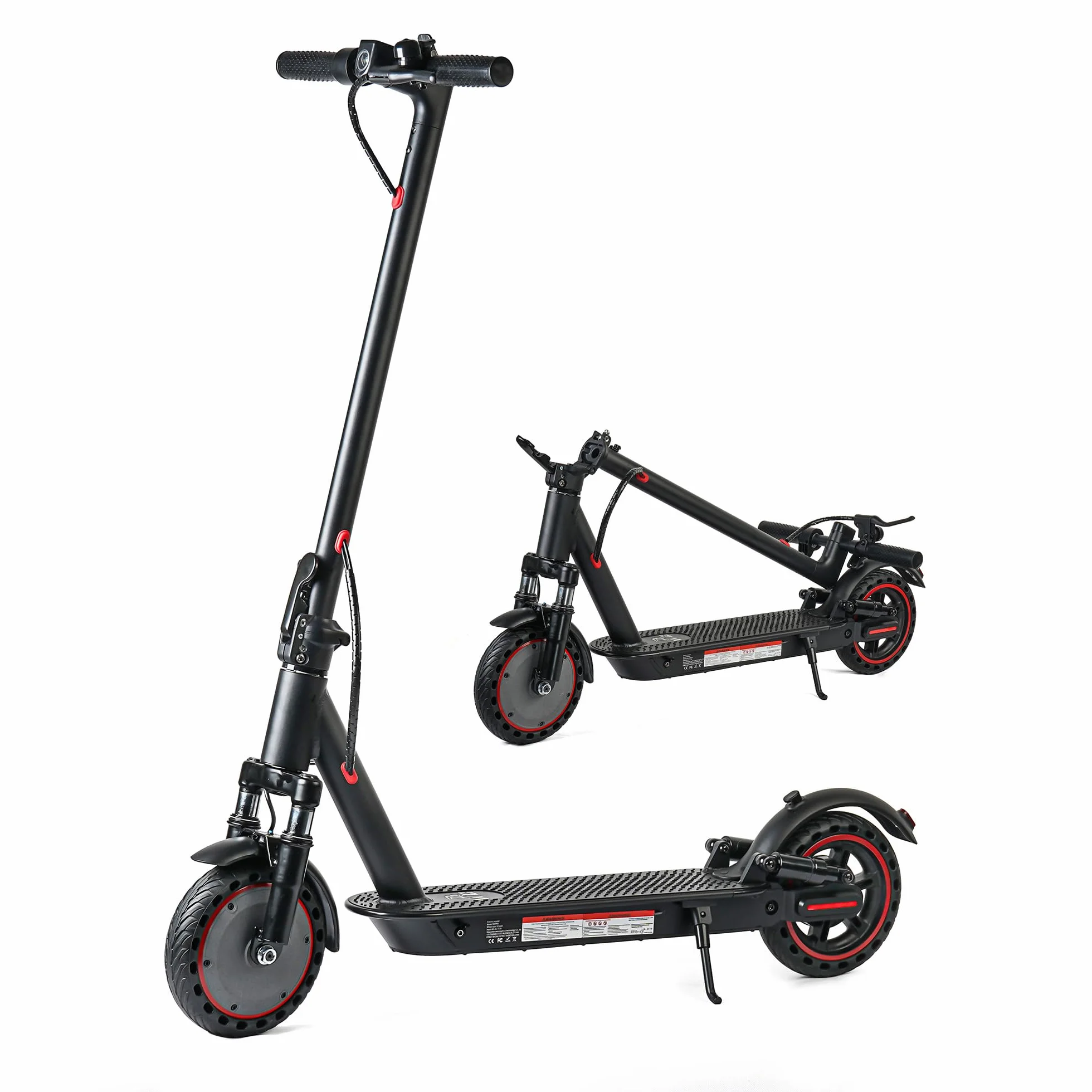Monopattino Elettrico Pieghevole per Adulti 8.5''/10'' Pneumatici 30-45 km 4 Ammortizzatori App