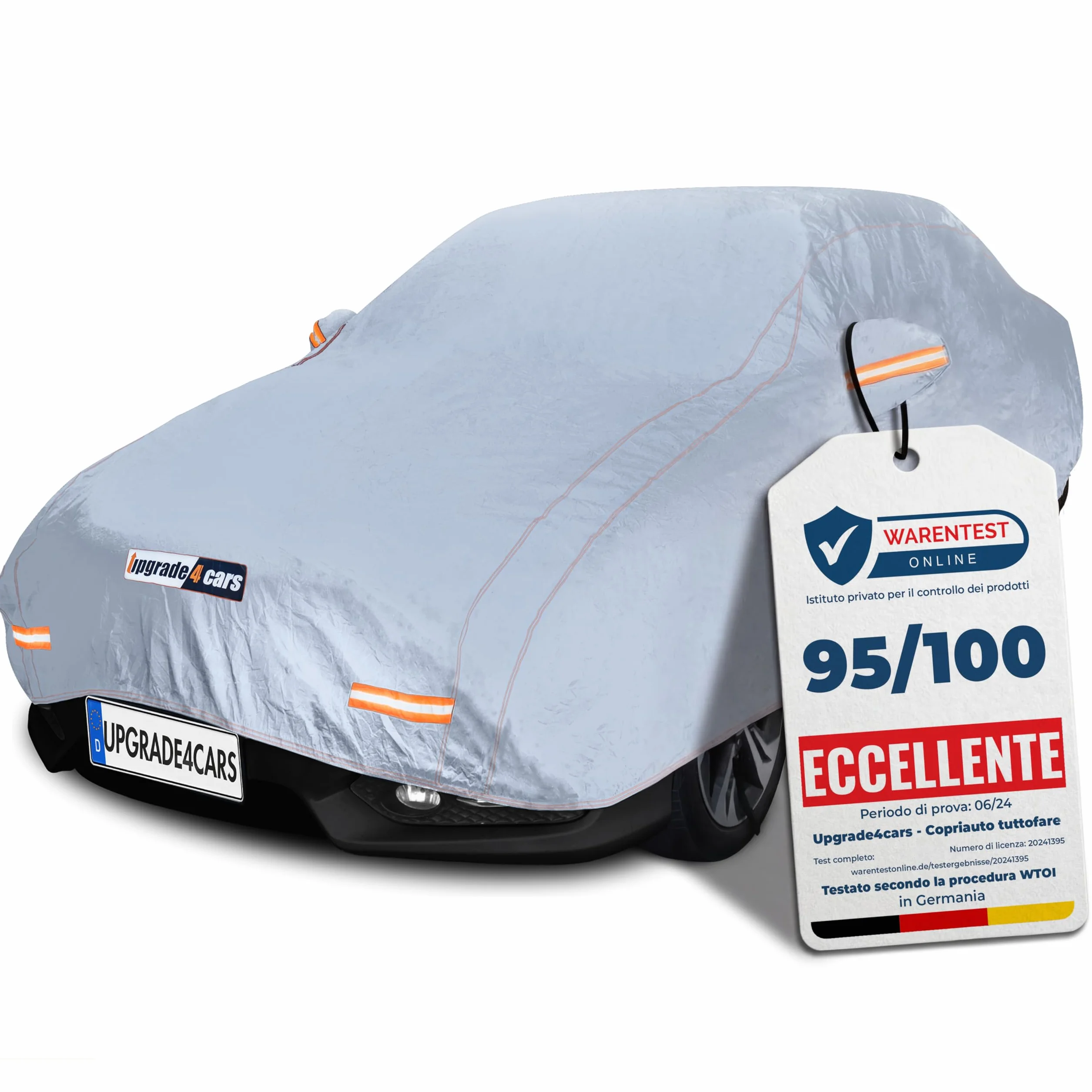 Upgrade4cars Telo Copriauto da Esterno | Copertura Suv Universale Antigraffio per Estivo e Invernale | Suv M - 432 * 185 * 145 cm