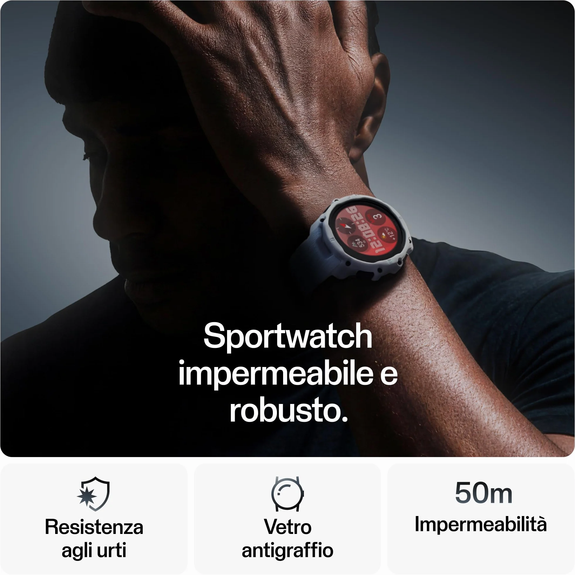 Polar Street X – Orologio Sportivo GPS Uomo e Donna – Cardiofrequenzimetro – Allenamento Ibrido – Orologio Running Impermeabile – 3 Anni Garanzia Amazon Esclusiva